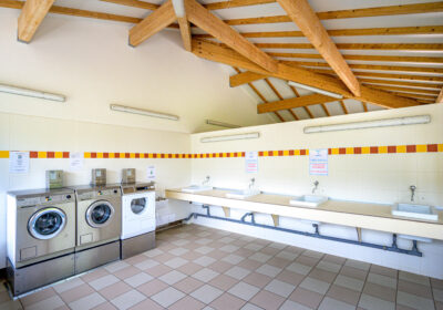 Bloc sanitaire du camping