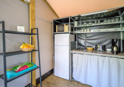 Lodge Komfort 25 m² - 2 Schlafzimmer - 5 Personen