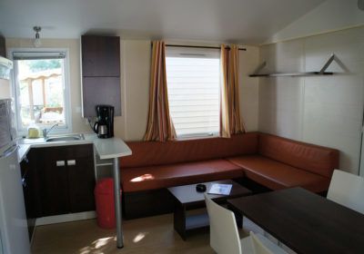 Mobilheim Komfort + 32 m² - 2 Schlafzimmer - 5 Personen