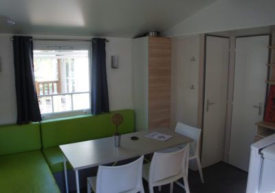 Mobilheim Komfort + 32 m² - 3 Schlafzimmer - 7 Personen