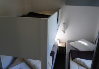 Mobilheim Komfort + 32 m² - 3 Schlafzimmer - 7 Personen