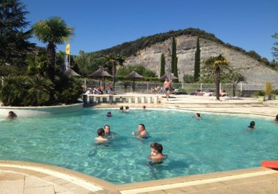 La piscine du camping