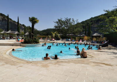 La piscine du camping