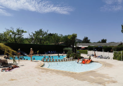 La piscine du camping